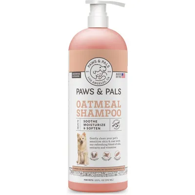 Paws & Pals Oatmeal, Sweet Basil & Turmeric Shampoo