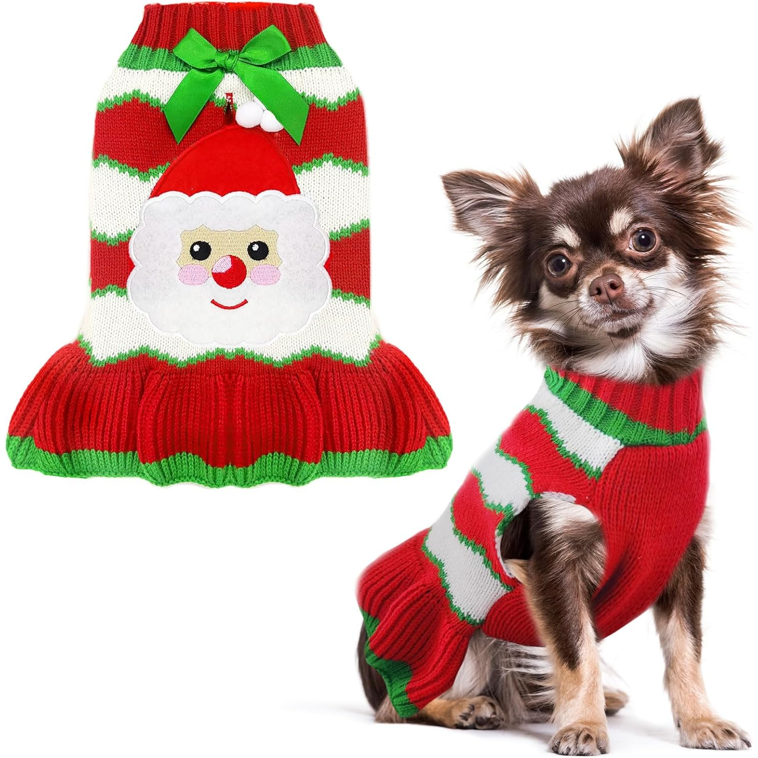 Santa Dog Sweater
