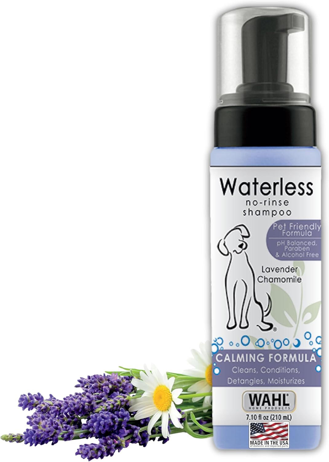 Wahl Pet Friendly Waterless No Rinse Shampoo