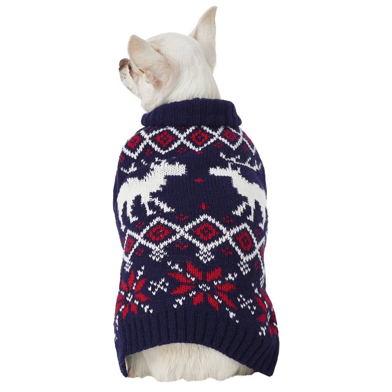 Frisco Moose Fair Isle Dog & Cat Sweater