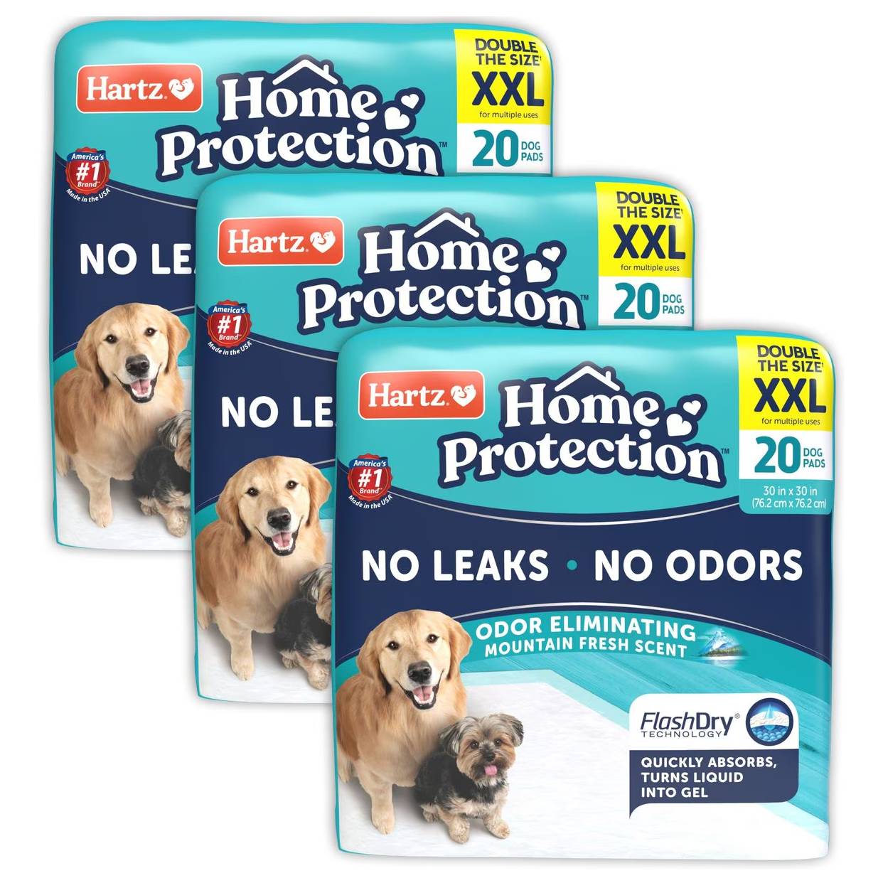 Hartz Home Protection Mountain Fresh Puppy Pads