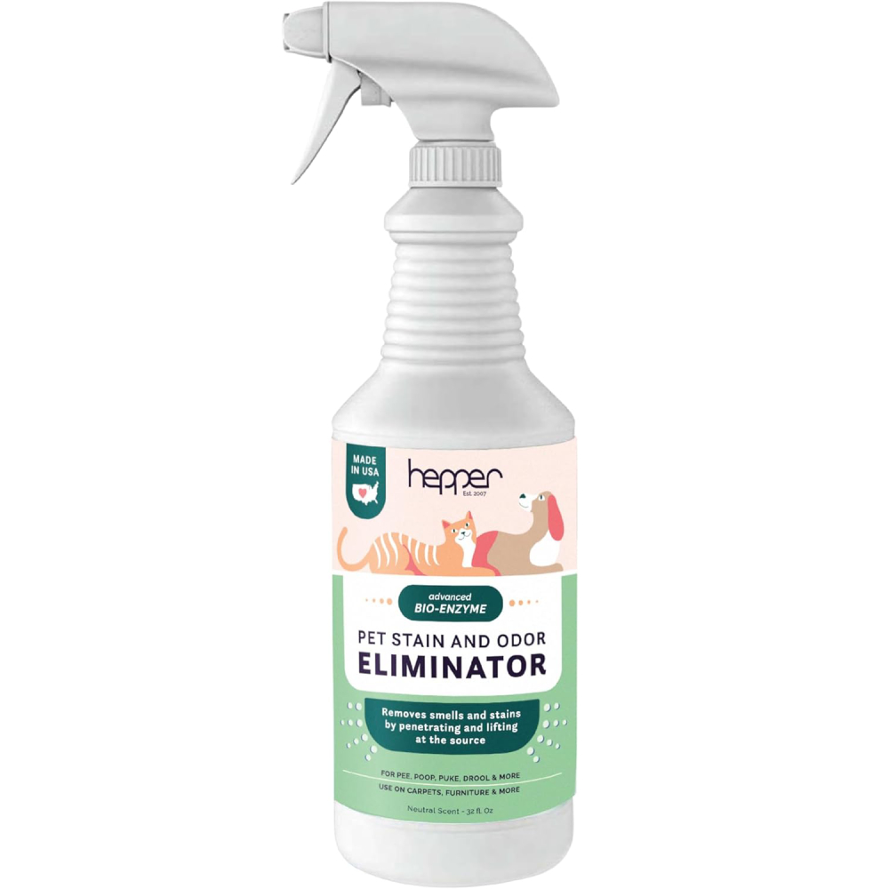 Hepper Advanced Bio-Enzyme Pet Stain &amp; Odor Eliminator Spray