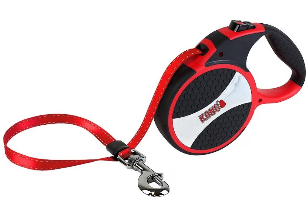 KONG Retractable Explore Reflective Retractable Dog Leash