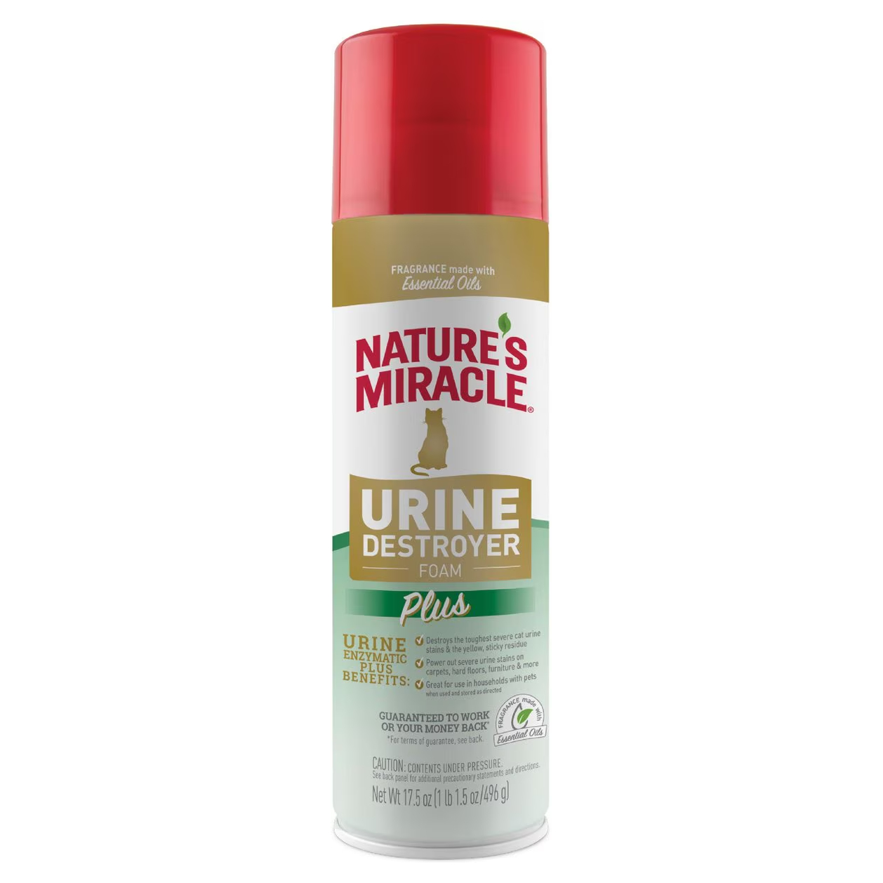 Nature's Miracle Dog Enzymatic Stain Urine Destroyer Foam Aerosol Spray