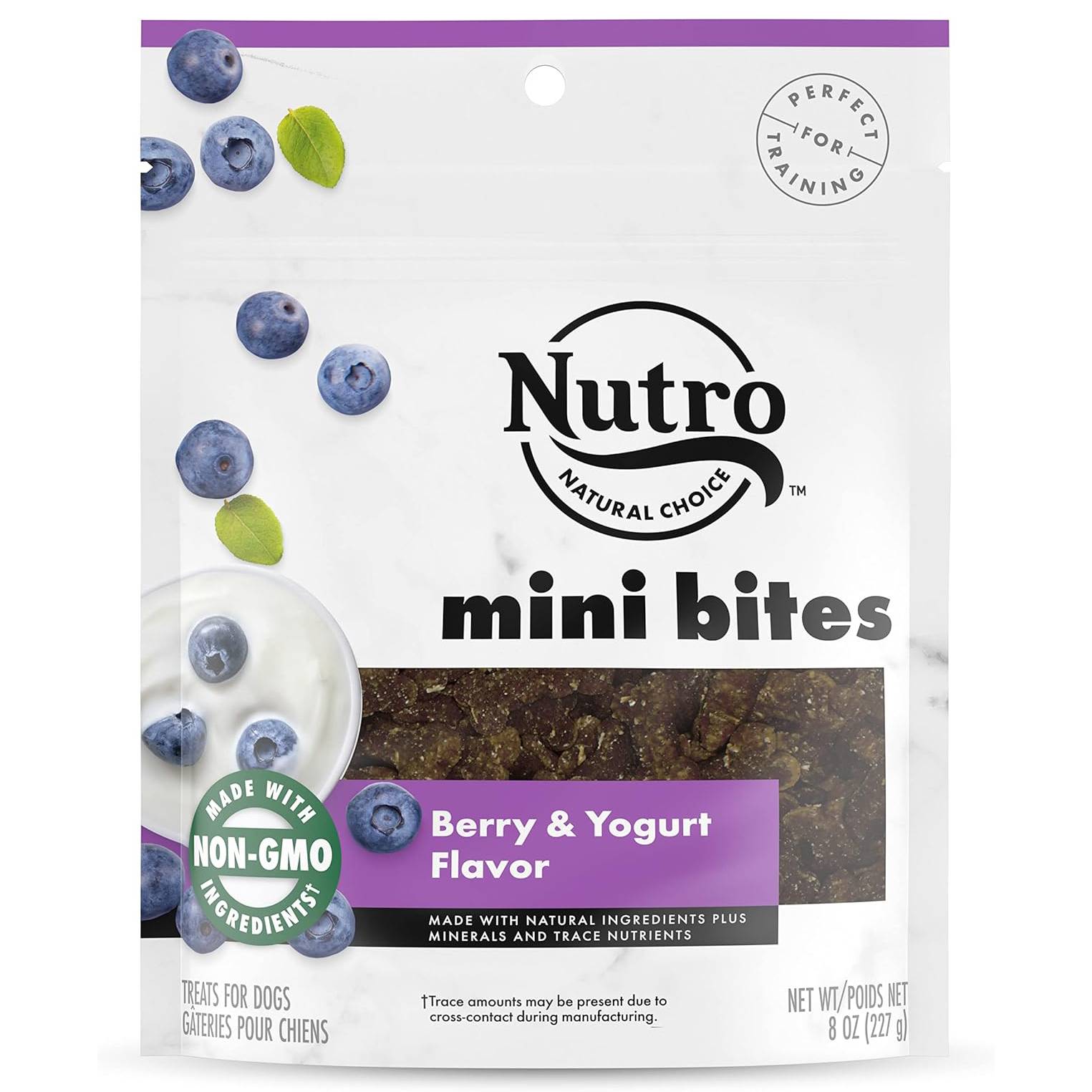 Nutro Mini Bites Berry & Yogurt Flavor