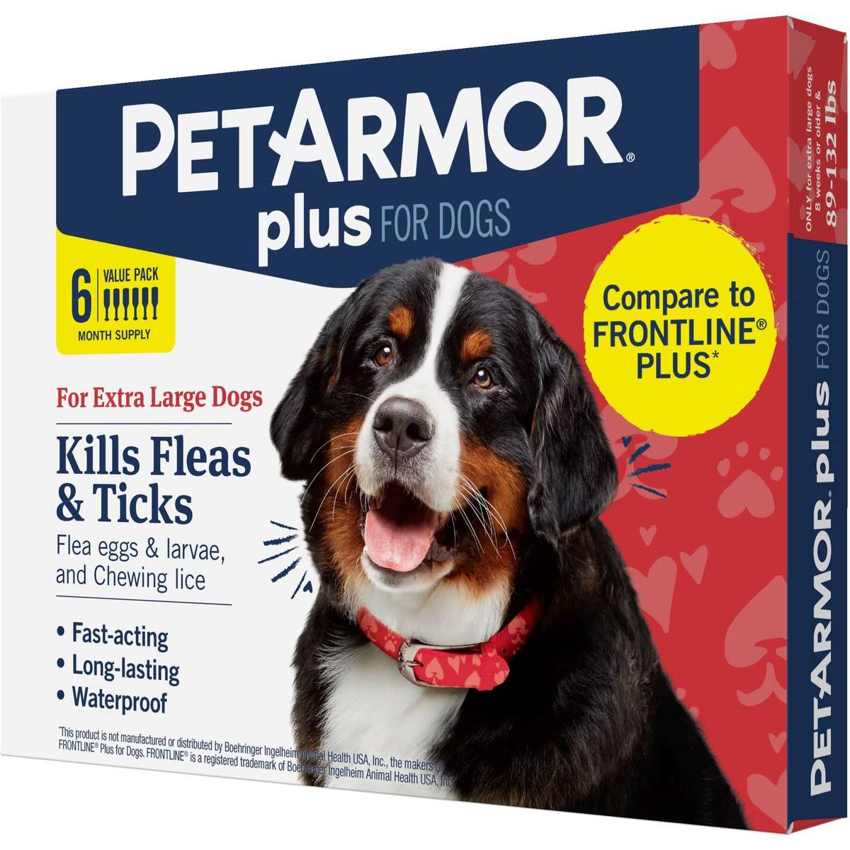 PetArmor Plus Flea &amp; Tick Spot Treatment for Dogs