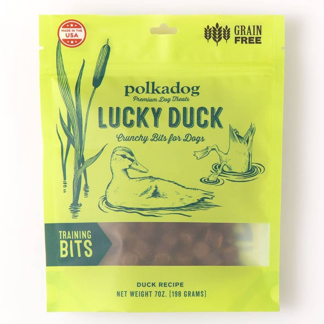 Polkadog Lucky Duck Crunchy Training Bits