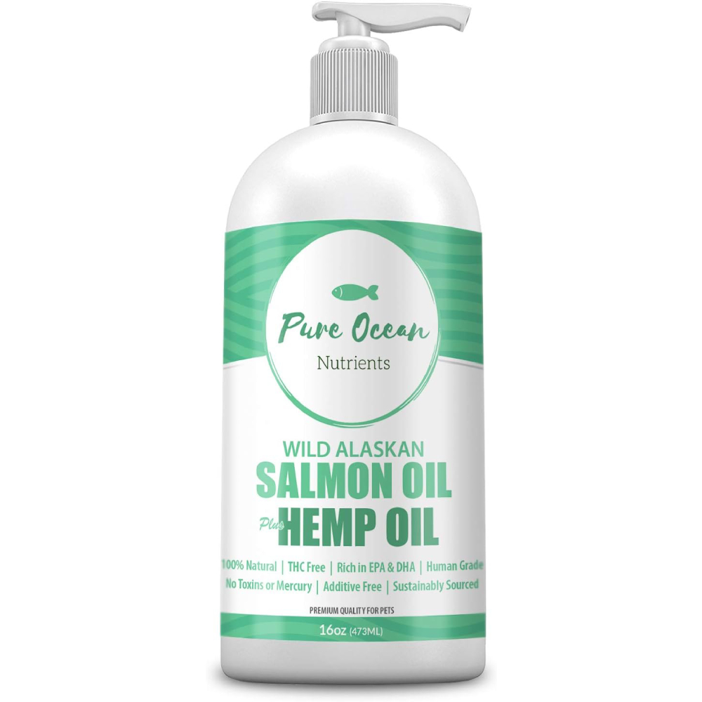 Wild Alaskan Salmon Fish & Hemp Seed Oil