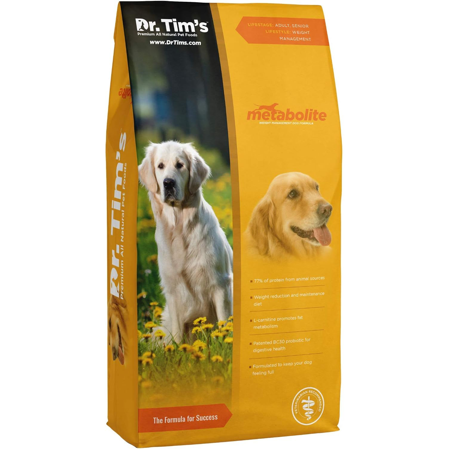 Dr. Tim's Weight Management Metabolite with Grains Premium Dog Food