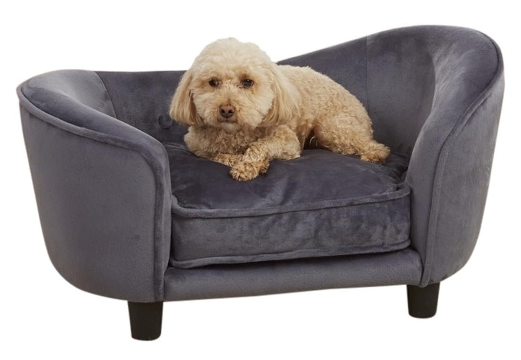 Enchanted Home Pet Ultra-Plush Snuggle Sofa Dog Bed