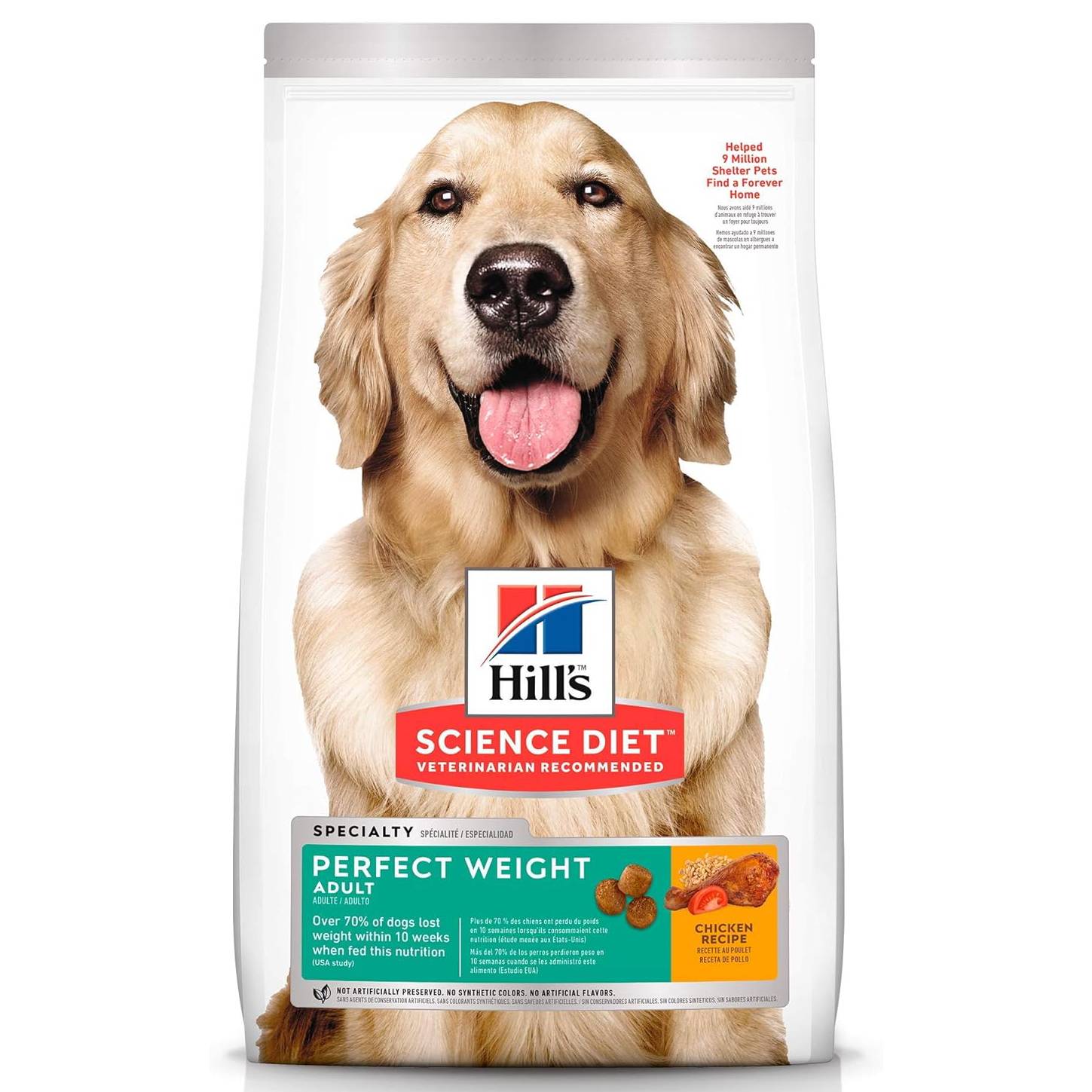 Hill’s Science Diet Adult Perfect Weight Chicken Recipe Dry Dog Food