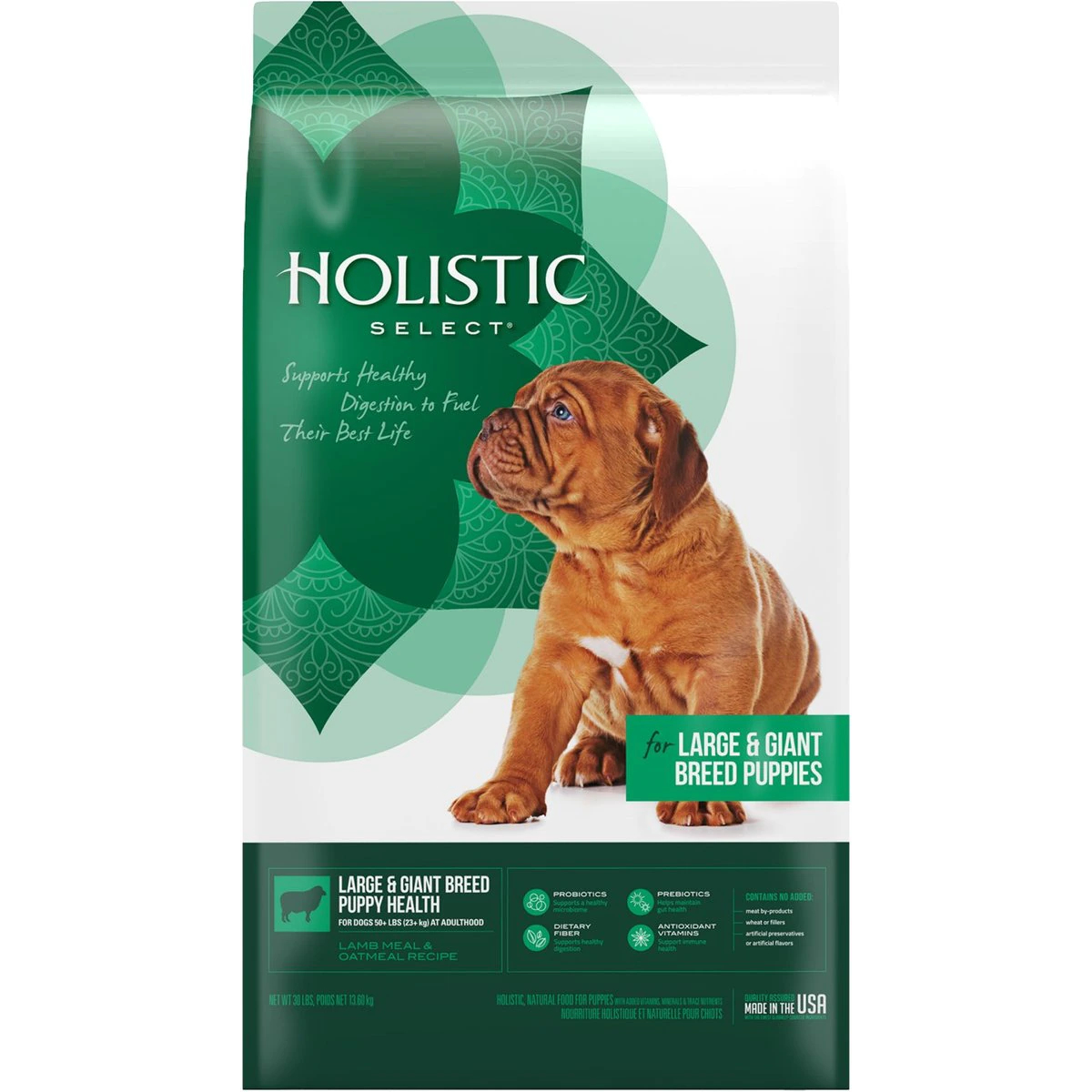 Holistic Select Large &amp; Giant Breed Puppy Health Lamb &amp; Oatmeal