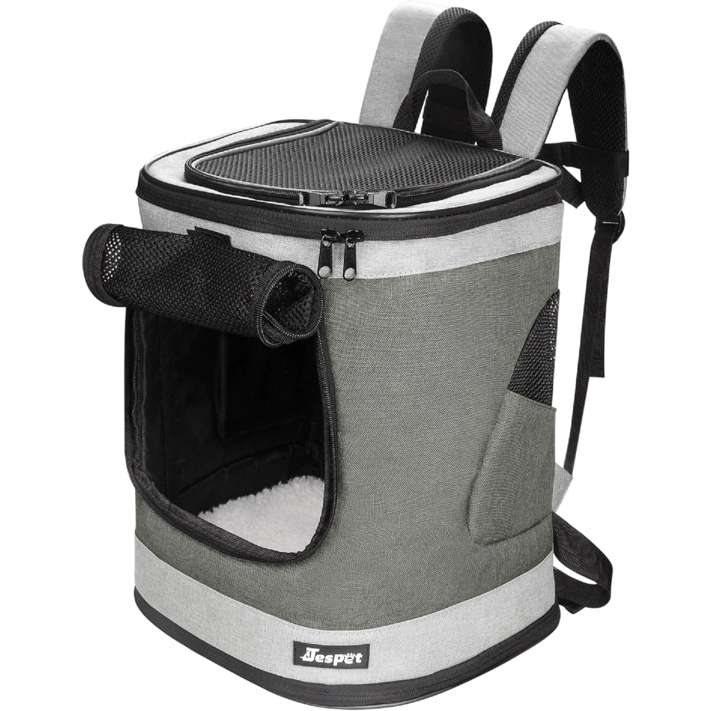JESPET &amp; GOOPAWS Pet Backpack Carrier 