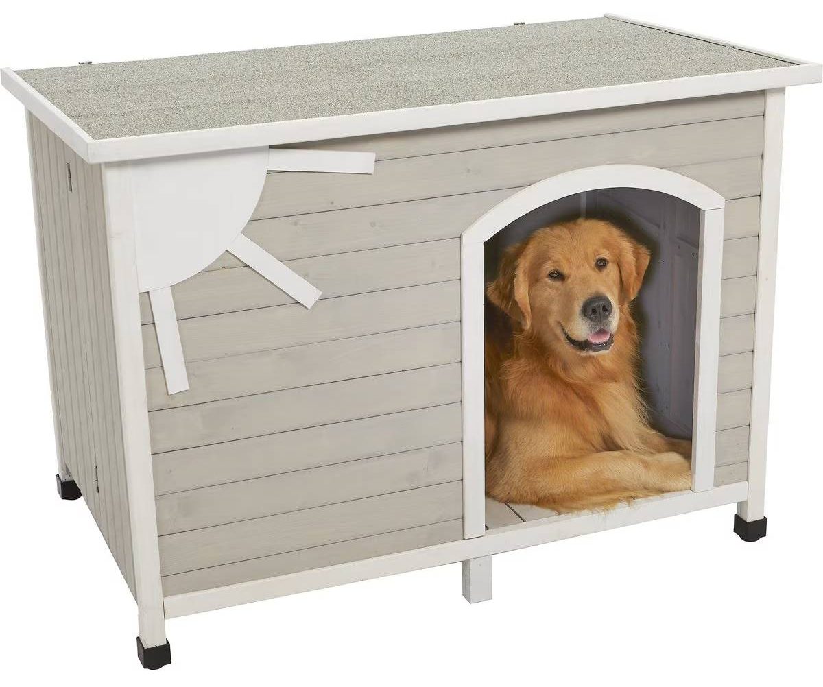 Midwest Eillo Folding Outdoor Wood Dog House