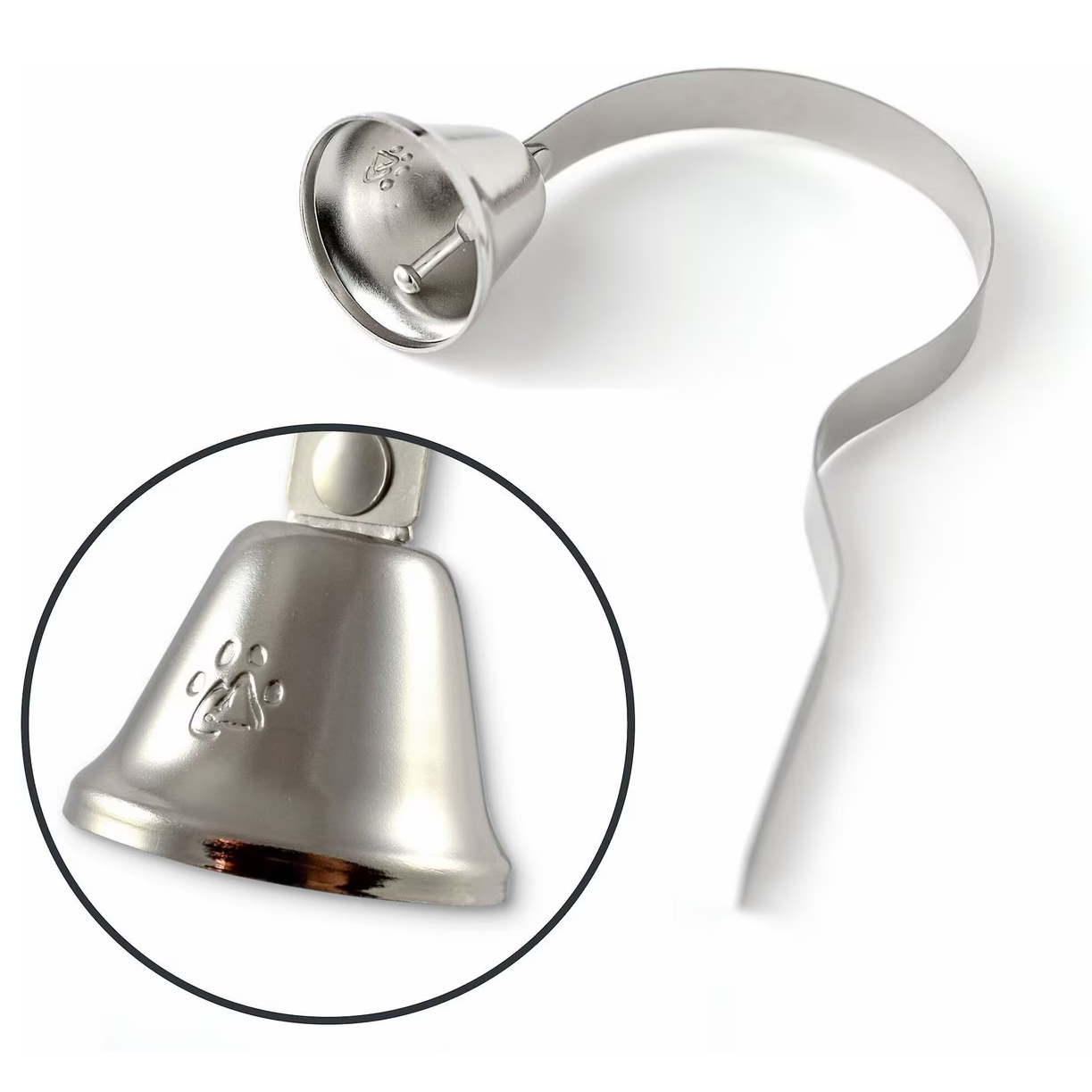 Mighty Paw Metal Brass Tinkle Bell Dog Doorbell