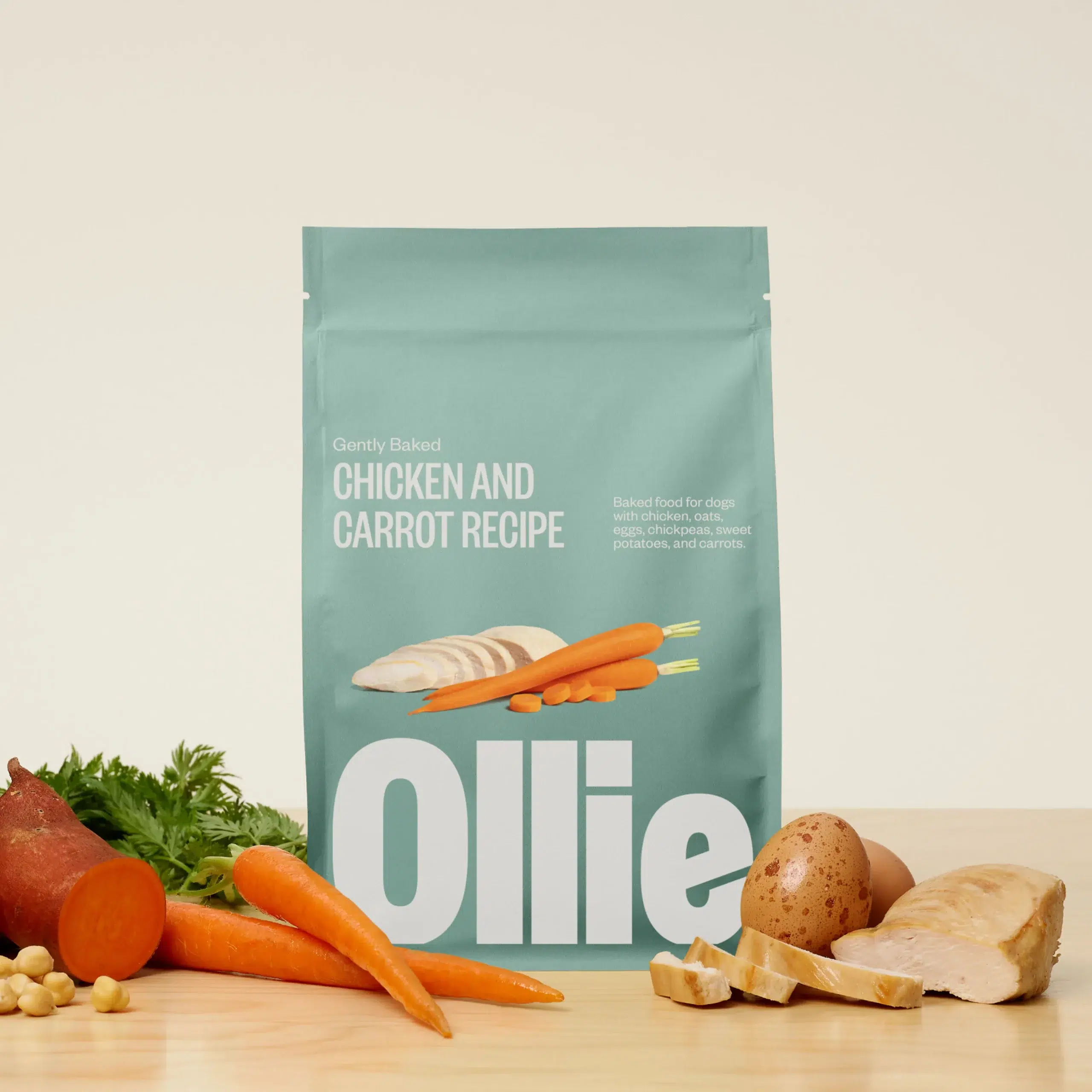 ollie Baked Chicken & Carrot Recipe Dog Food