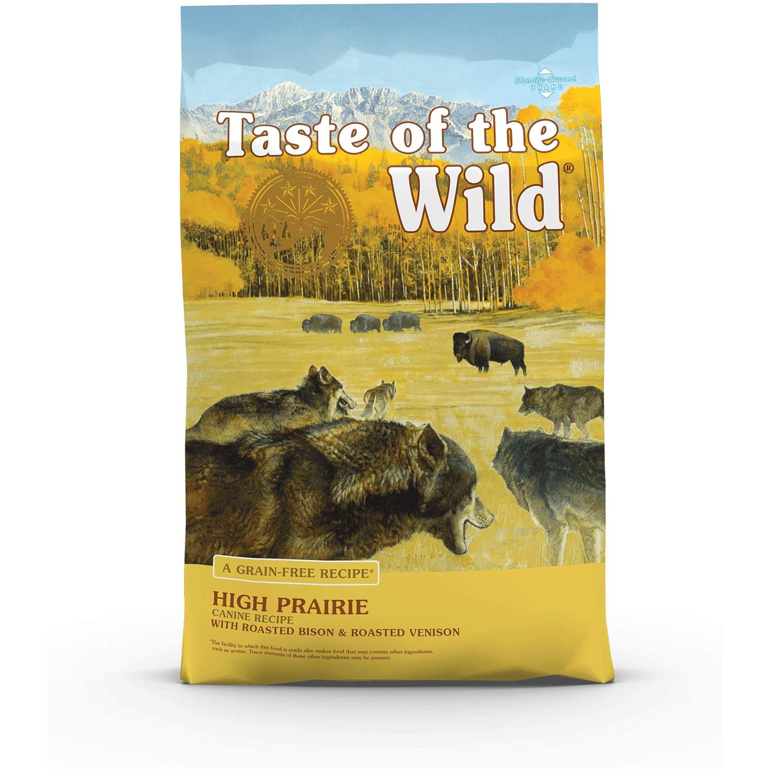 Taste of the Wild High Prairie Canine Grain-Free Recipe with Roasted Bison and Venison Adult Dry Dog Food