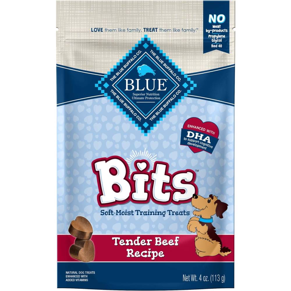 Blue Buffalo BLUE Bits Natural Soft-Moist Training Dog Treats