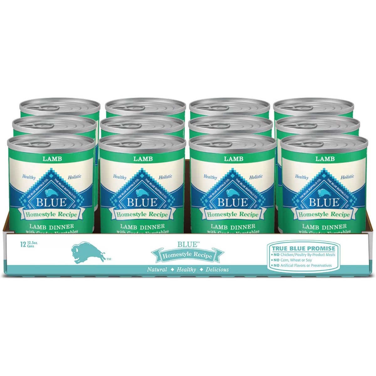 Blue Buffalo Homestyle Recipe Lamb Dinner with Garden Vegetables Canned Dog Food New 2024
