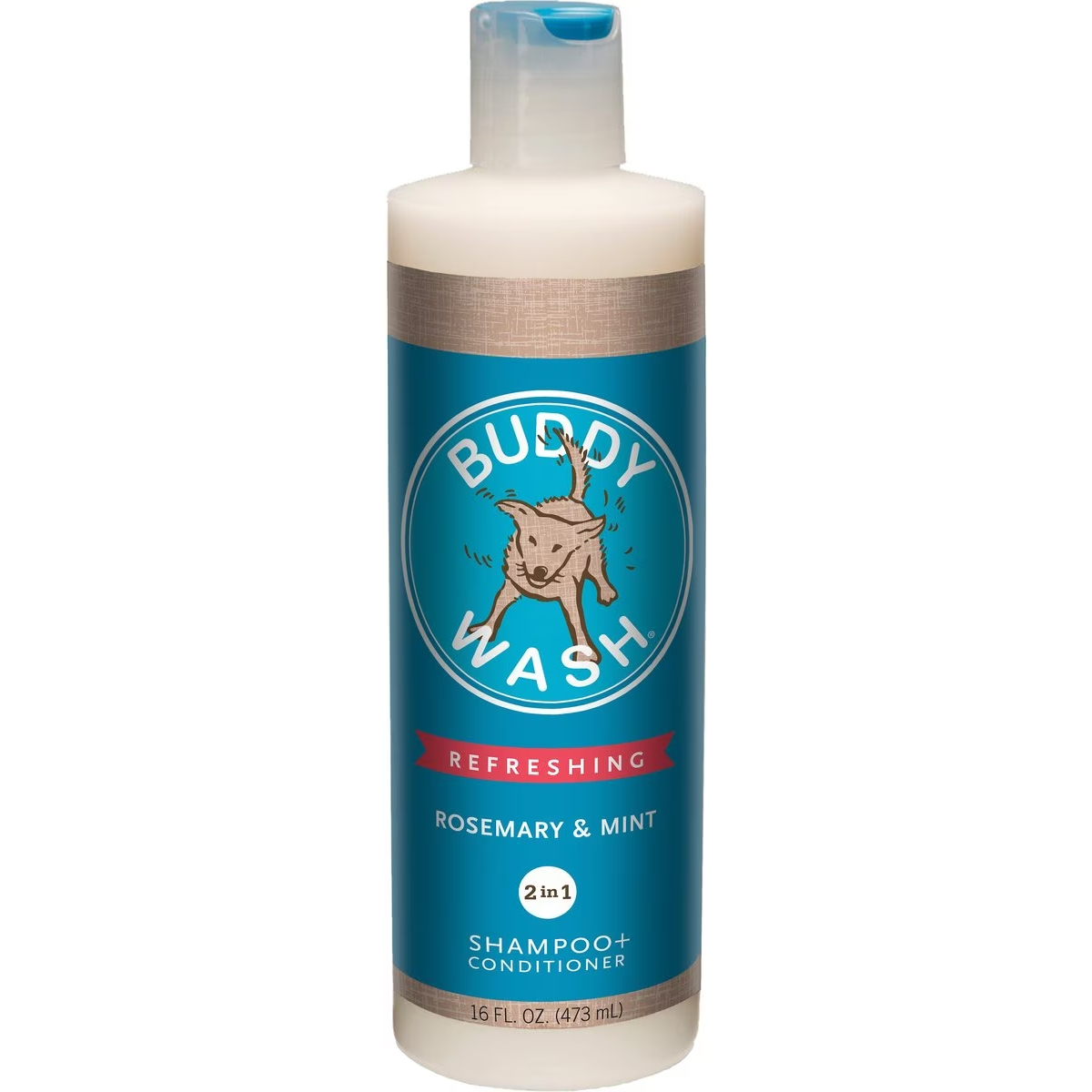 Buddy Wash Refreshing Rosemary &amp; Mint Dog Shampoo &amp; Conditioner