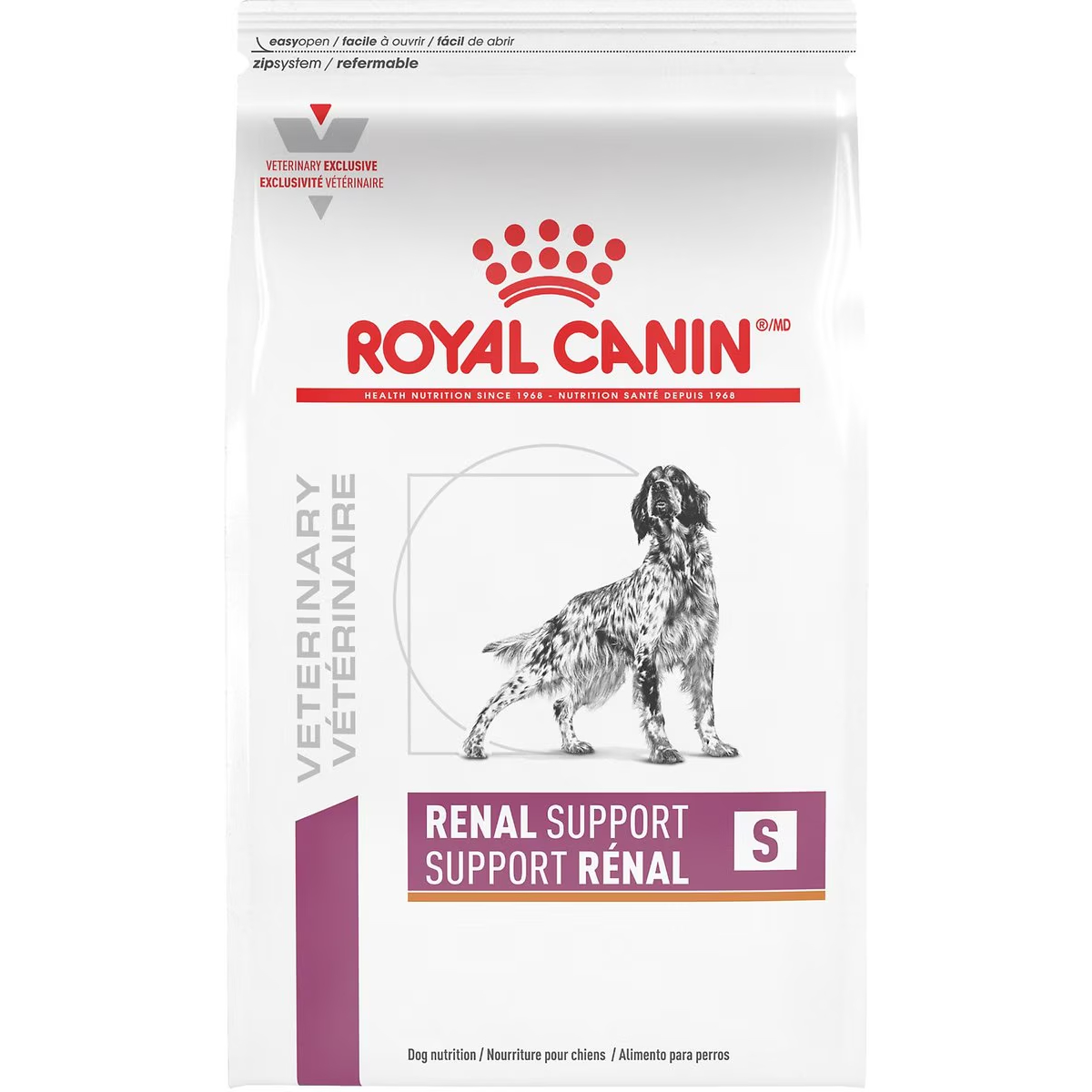 Royal Canin Veterinary Diet Adult Renal Support S Dry Dog Food New