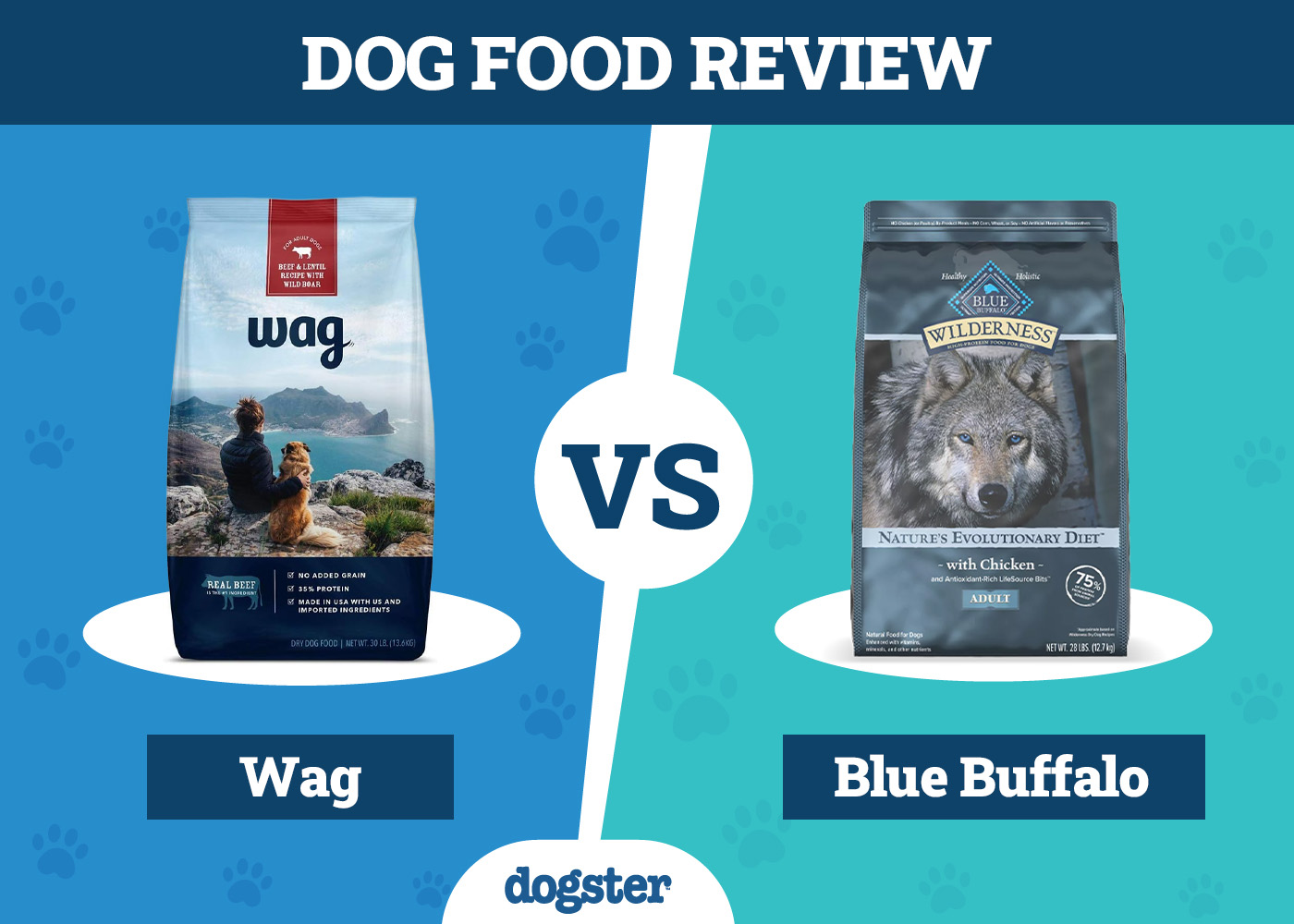Wag vs Blue Buffalo Dog Food: 2026 Comparison, Pros & Cons