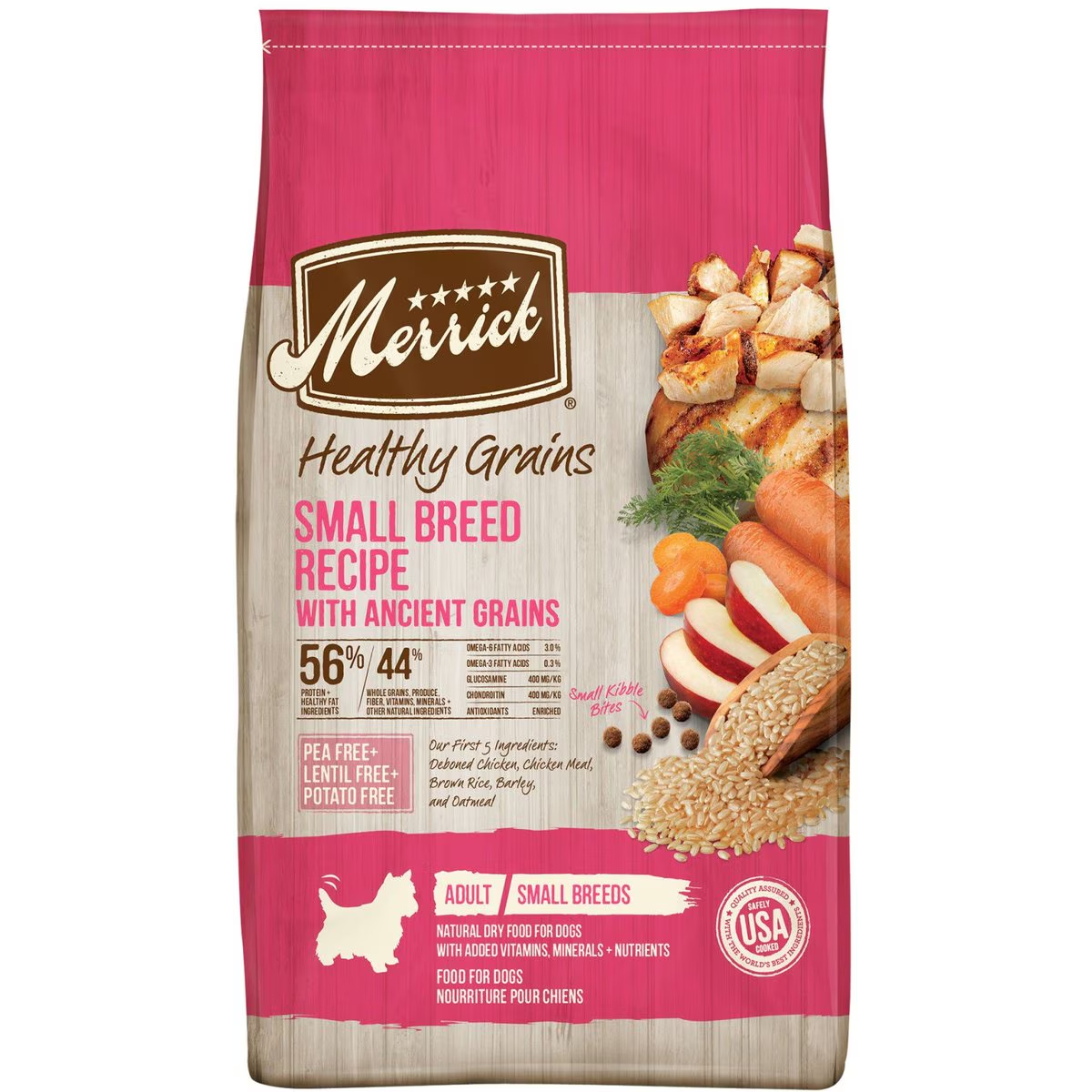 Merrick Classic Healthy Grains Small Breed Recipe Adult Dry Dog Food