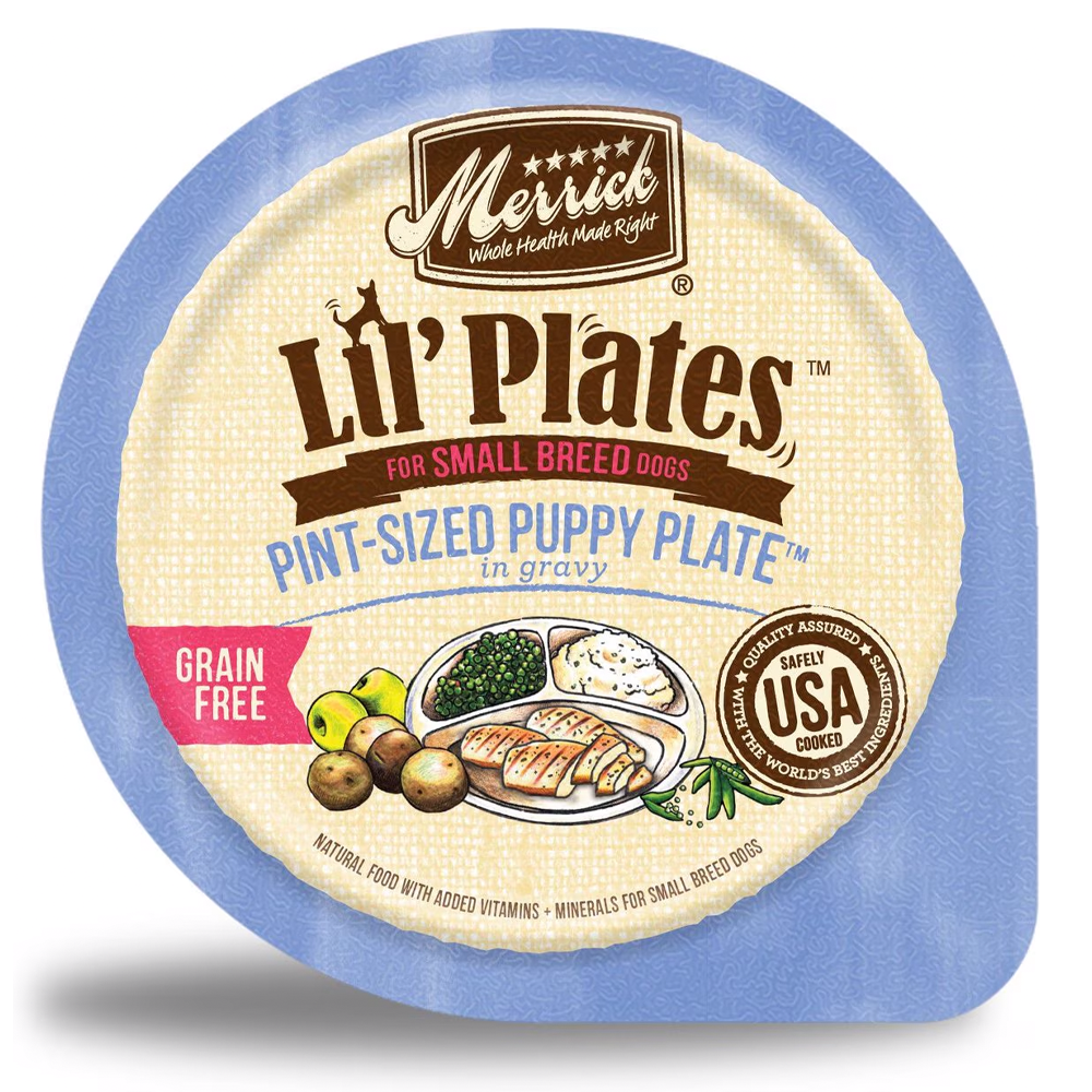 Merrick Lil' Plates Pint-Sized Puppy