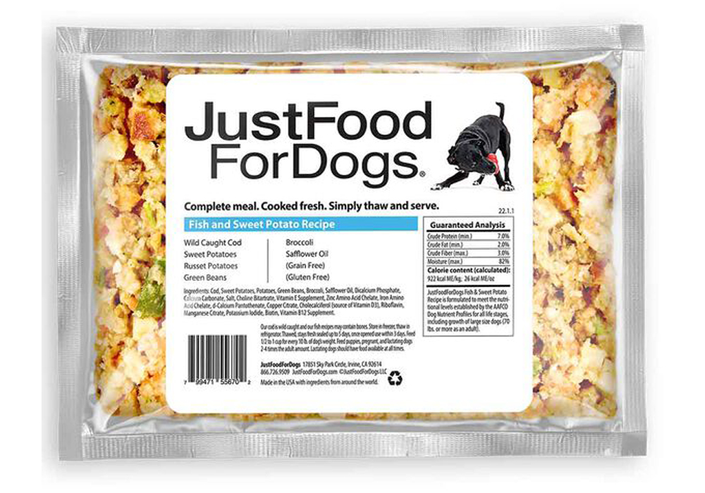 Just Food for Dogs Fish &amp; Sweet Potato