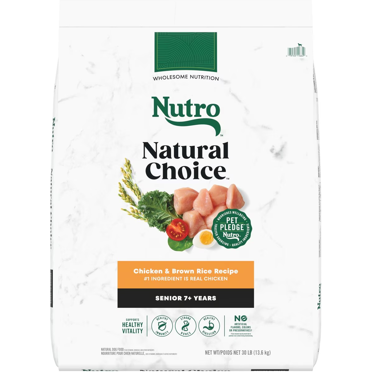 Nutro Natural Choice Senior Chicken & Brown Rice Recipe Dry Dog Food