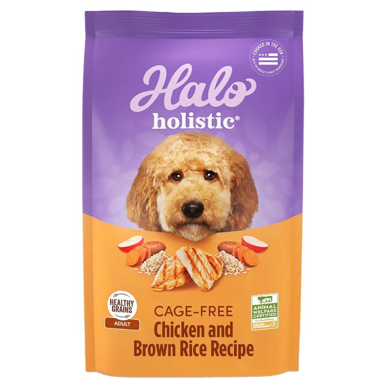 Halo Holistic Chicken &amp; Chicken Liver Adult Dog Food