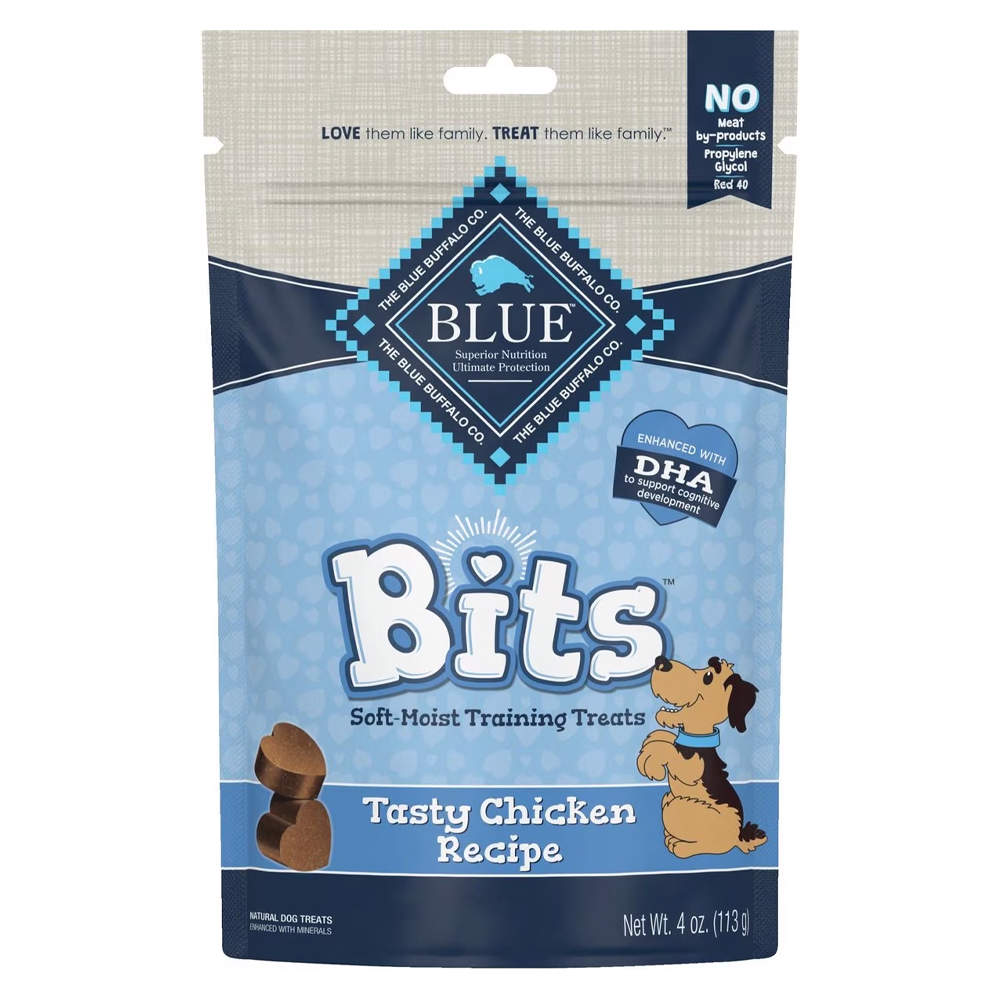 Blue Buffalo Blue Bits Soft-Moist Training Dog Treats