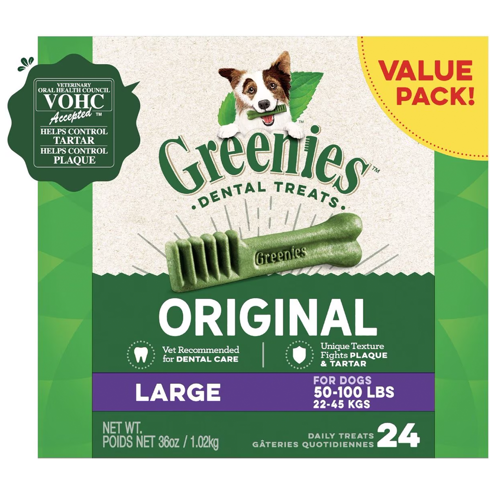 Greenies Large Dental Dog Treats