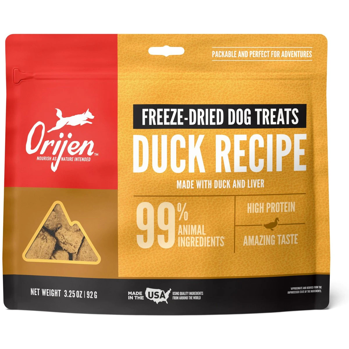 ORIJEN Duck Recipe Freeze-Dried Dog Treats