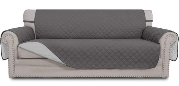 Easy-Going Reversible Couch Cover for 3 Cushion Couch