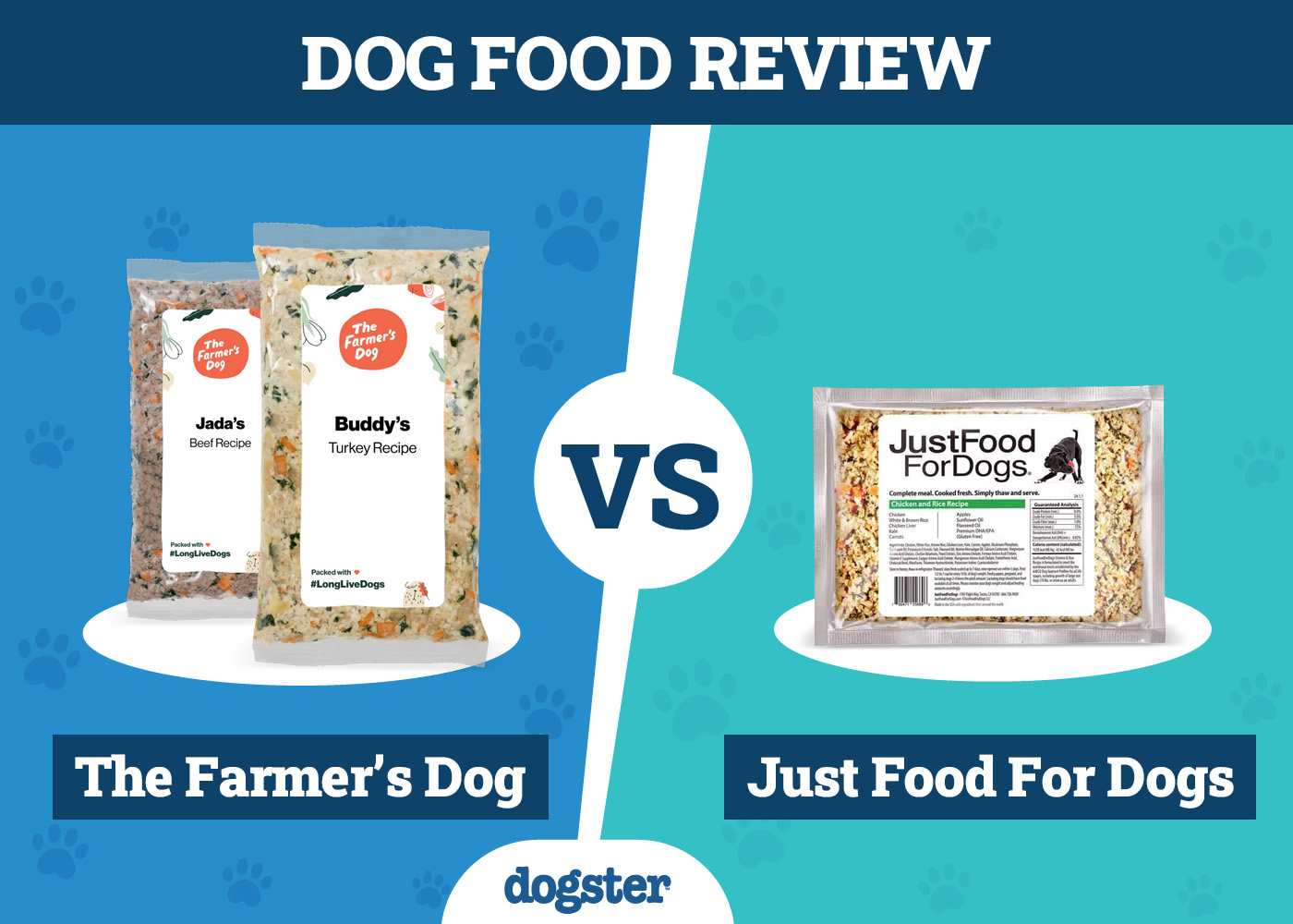 The Farmer’s Dog vs Just Food For Dogs: 2026 Comparison, Pros & Cons