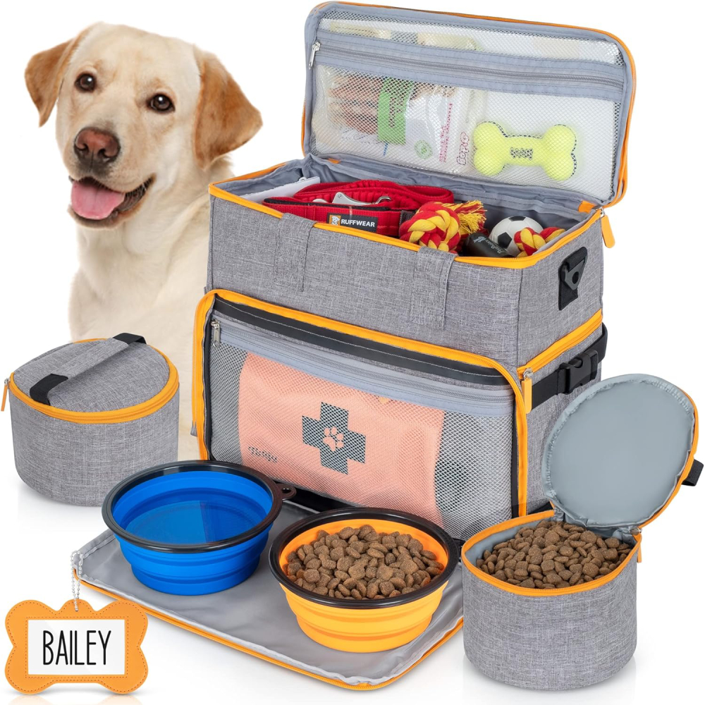 Dog Travel Bag Airline Approved Travel Set