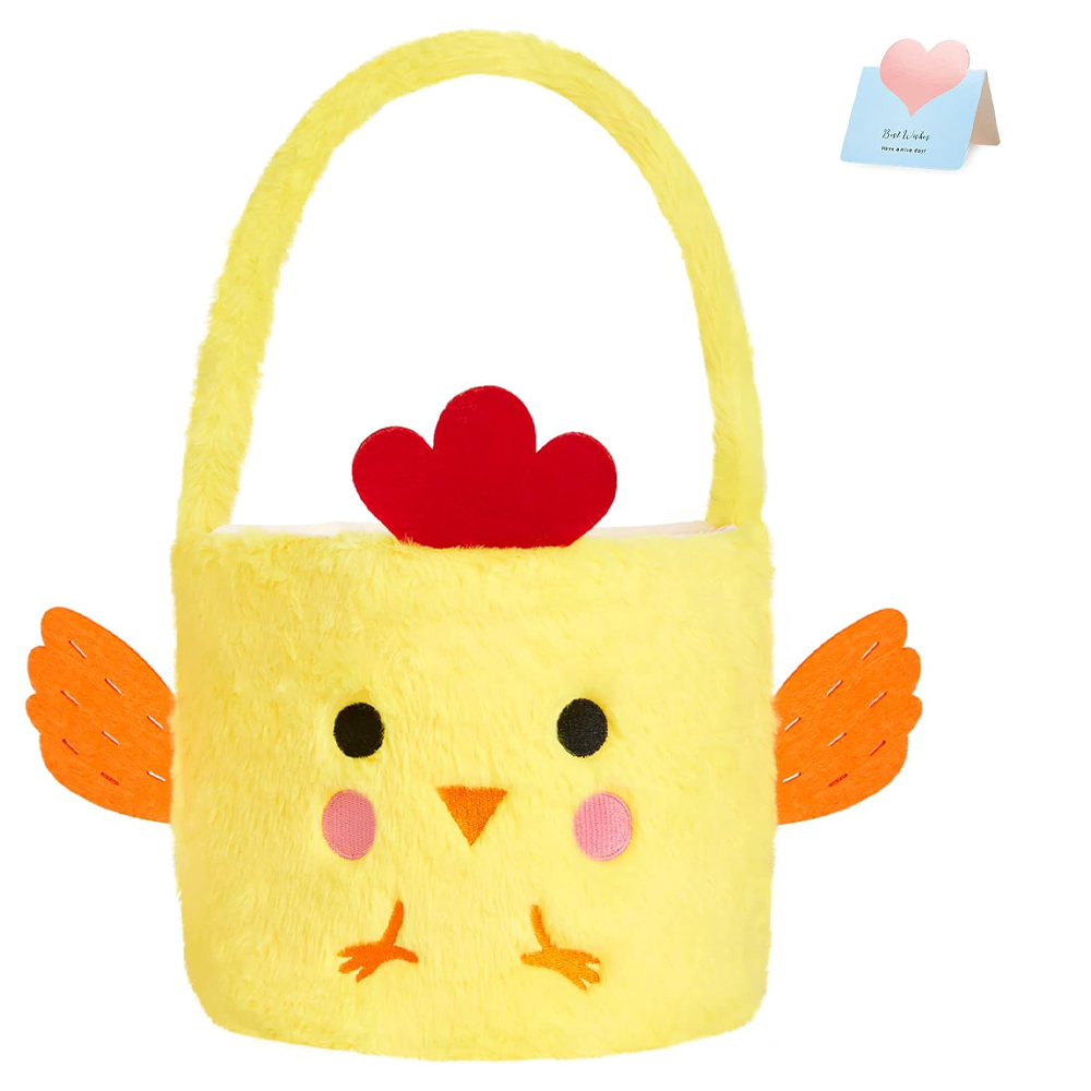 Plush Chick Easter Baskets