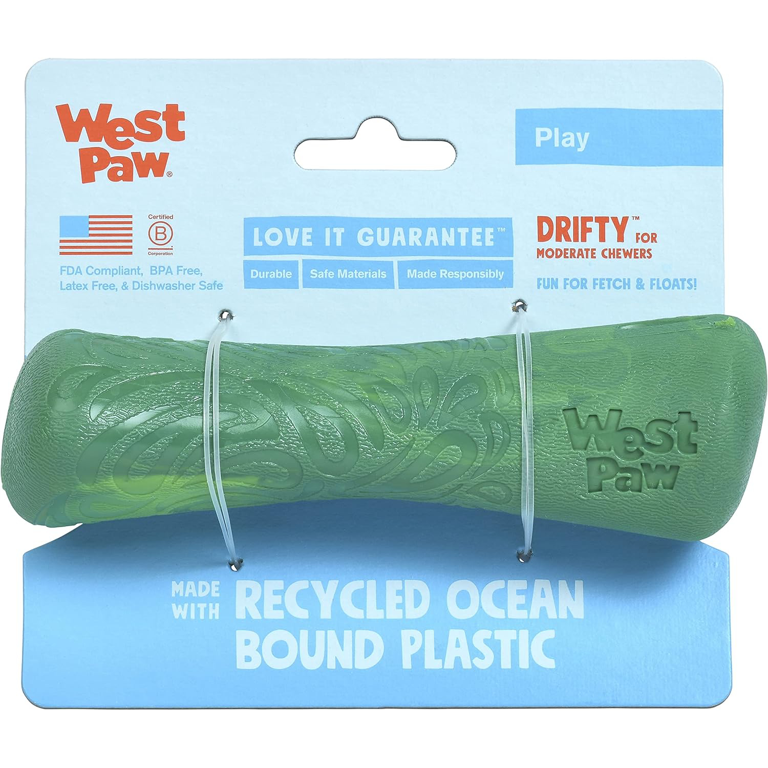 WEST PAW Seaflex Drifty Dog Toy