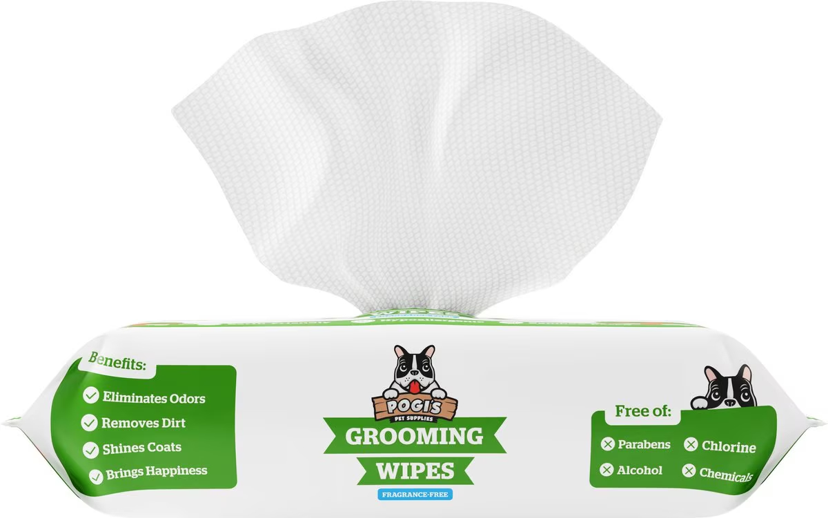 Pogi’s Pet Supplies Deodorizing Wipes for Dogs &amp; Cats