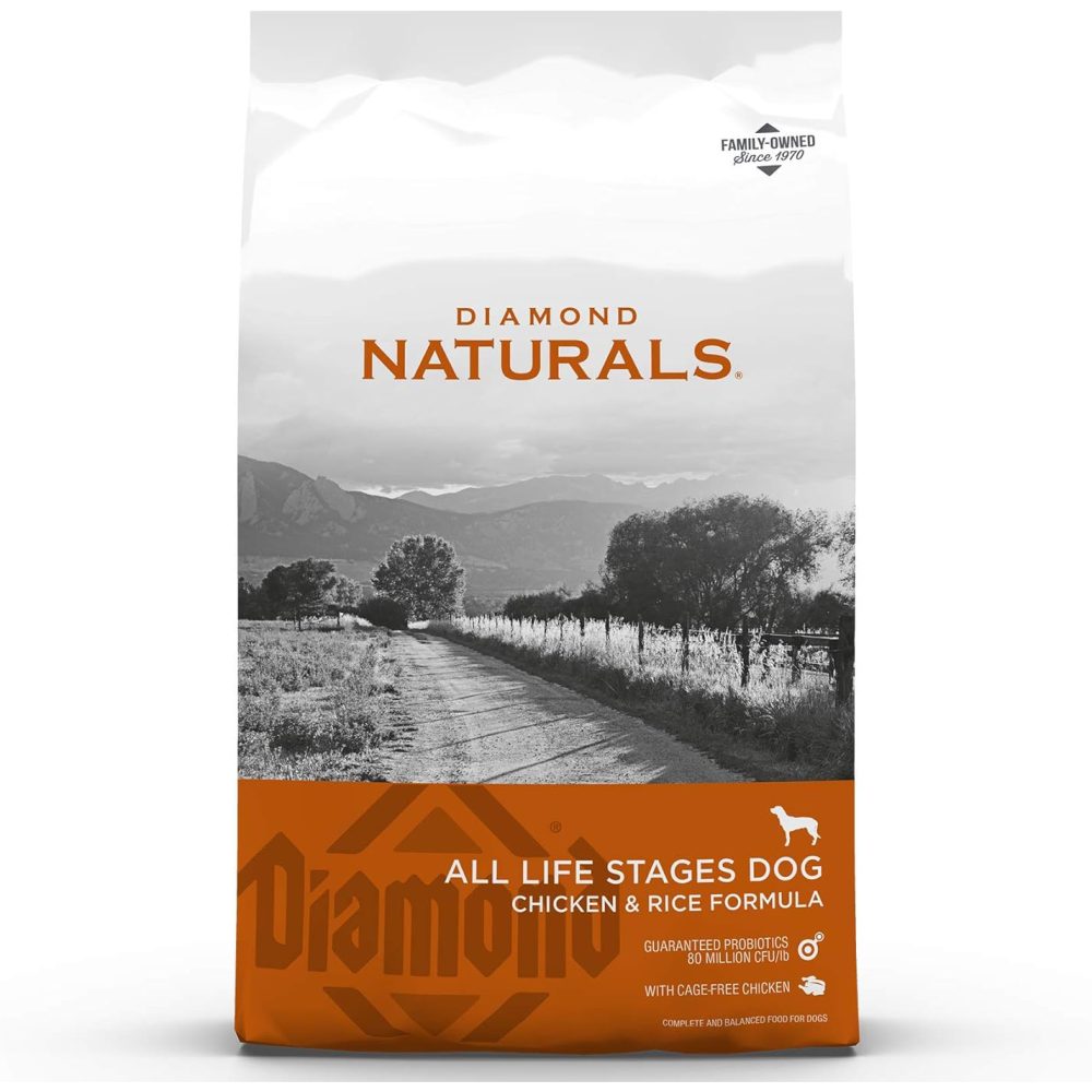Diamond Naturals Chicken & Rice Formula All Life Stages Dry Dog Food