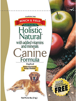 Bench &amp; Field Holistic Natural Canine Formula