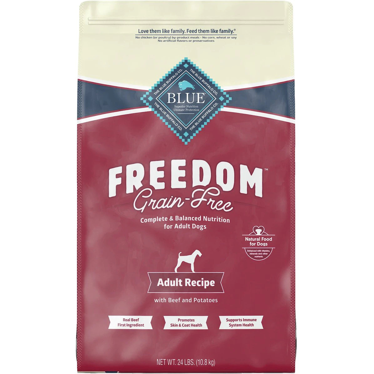 Blue Buffalo Freedom Adult Beef Recipe