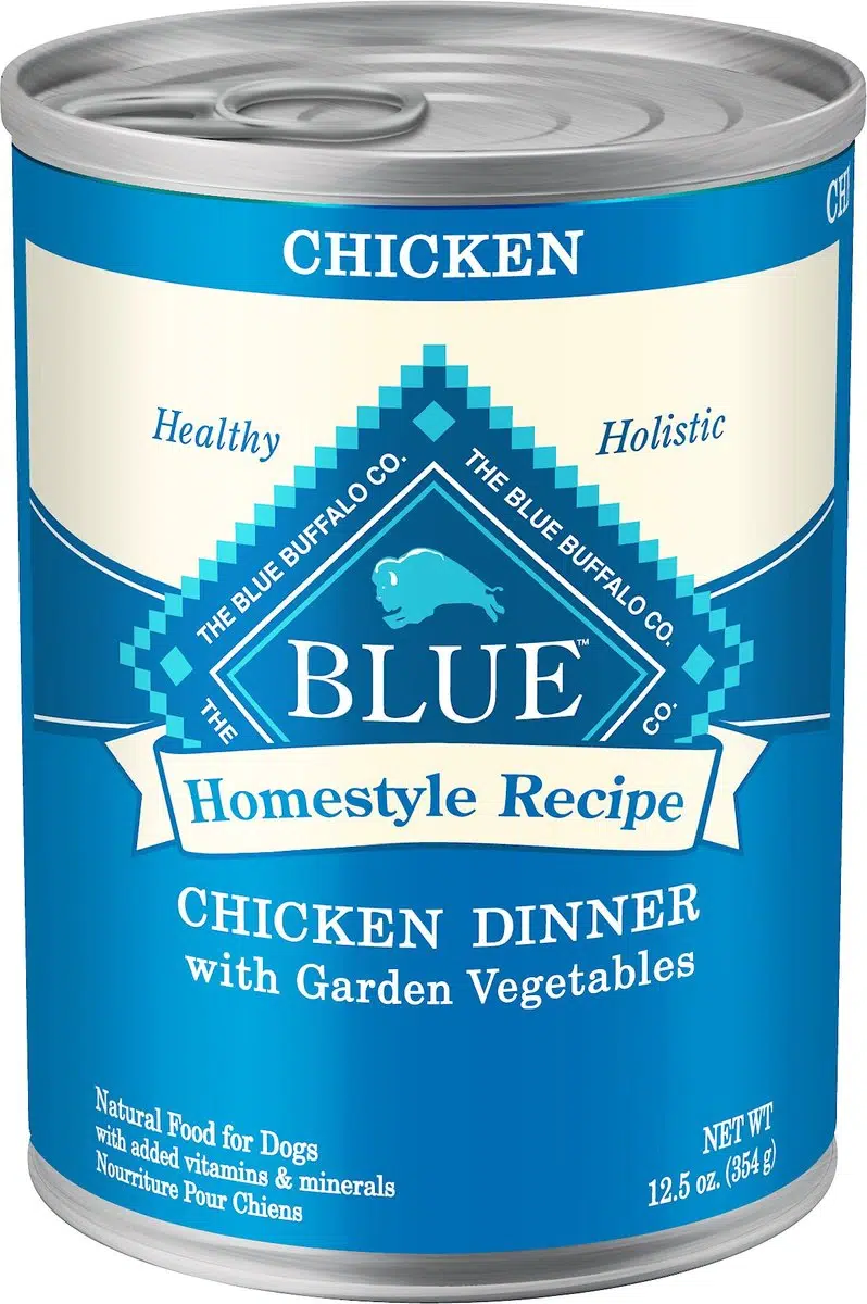 Blue Buffalo Homestyle Recipe Chicken Dinner with Garden Vegetables &amp; Brown Rice Canned Dog Food