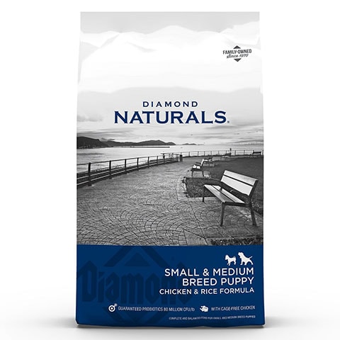 Diamond Naturals Small &amp; Medium Breed Puppy Formula Dry Dog Food