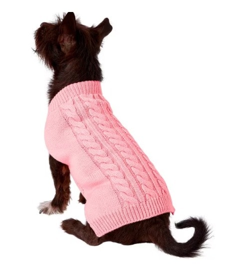 Frisco Dog &amp; Cat Cable Knitted Sweater