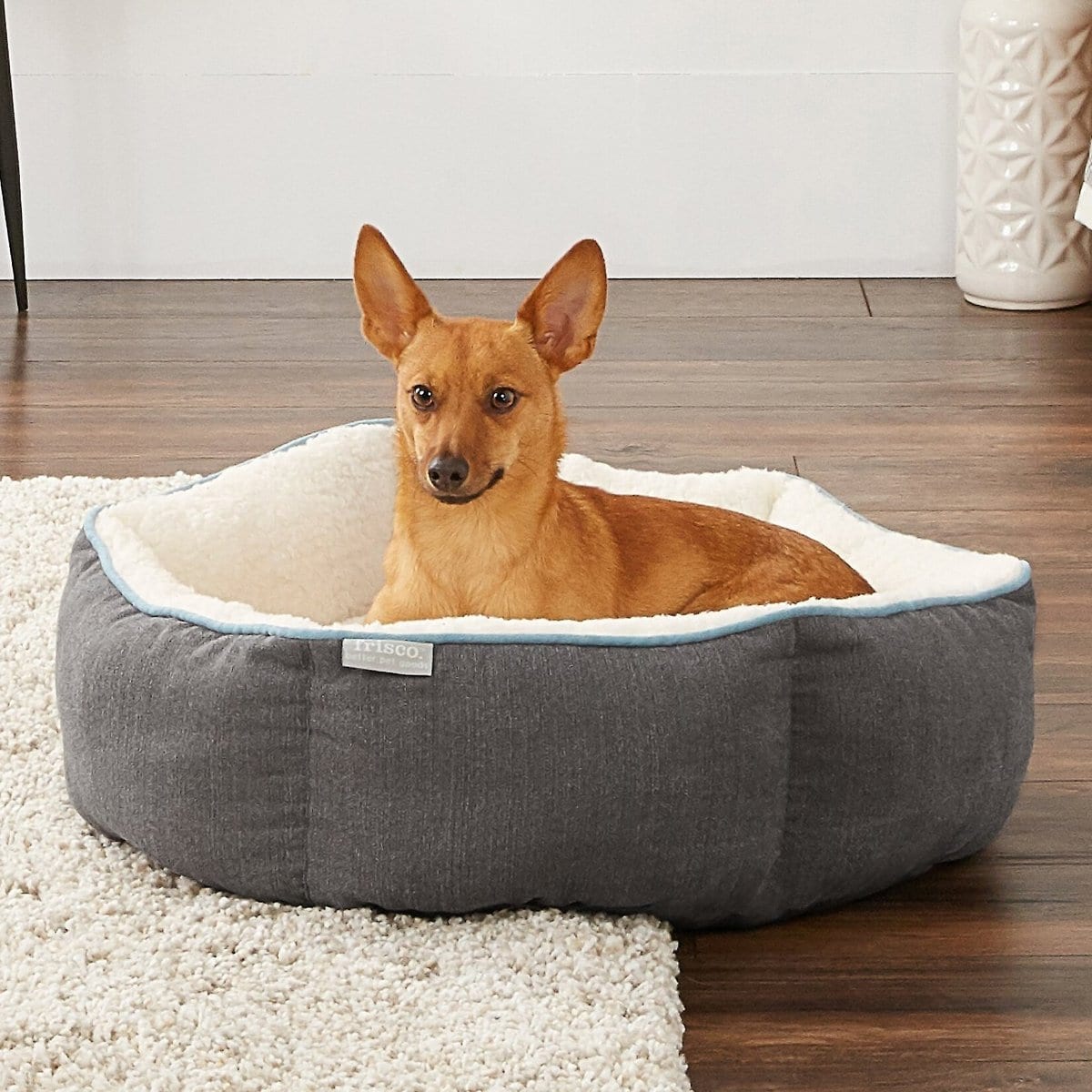 Frisco Sherpa Hexagon Bolster