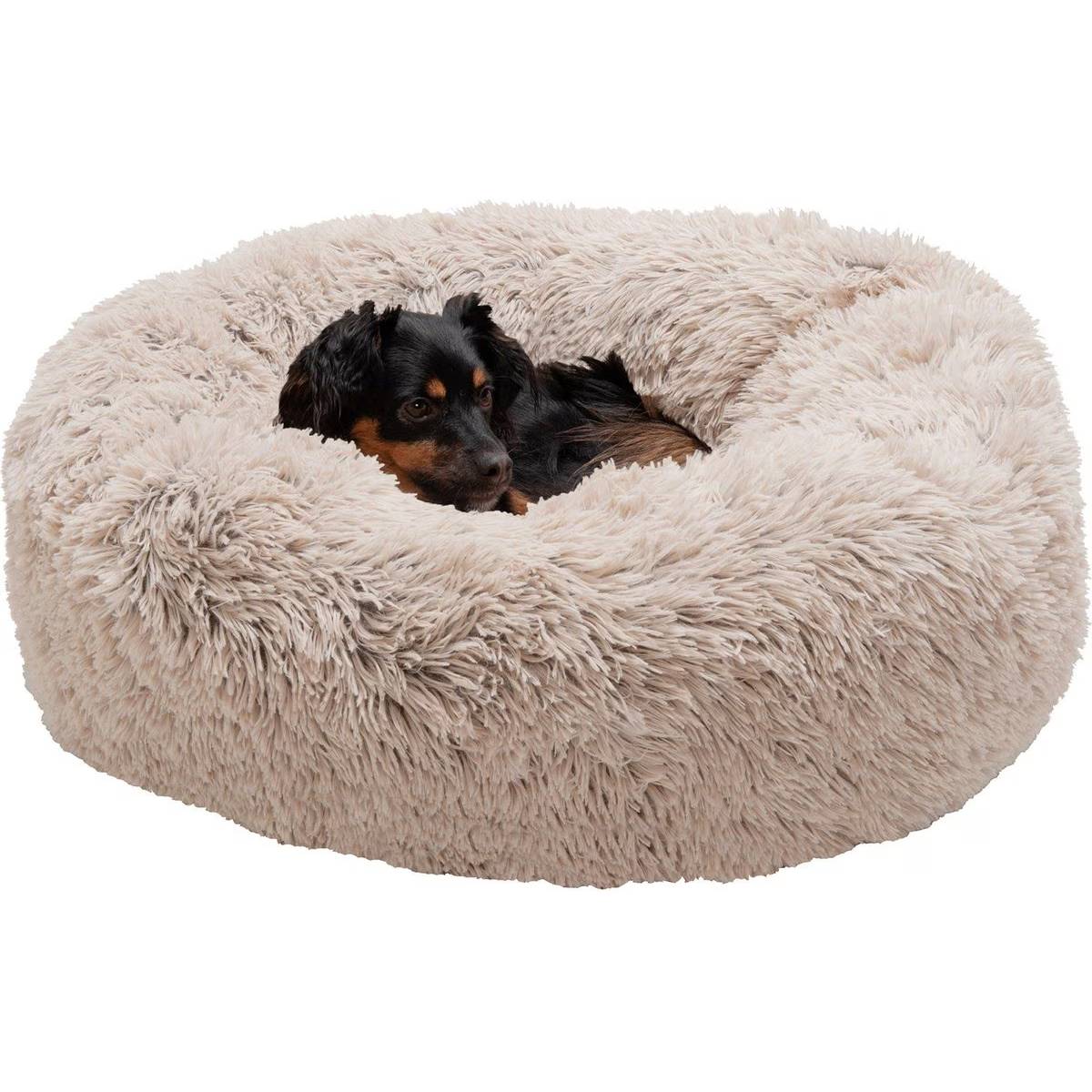 FurHaven Calming Cuddler Dog Bed