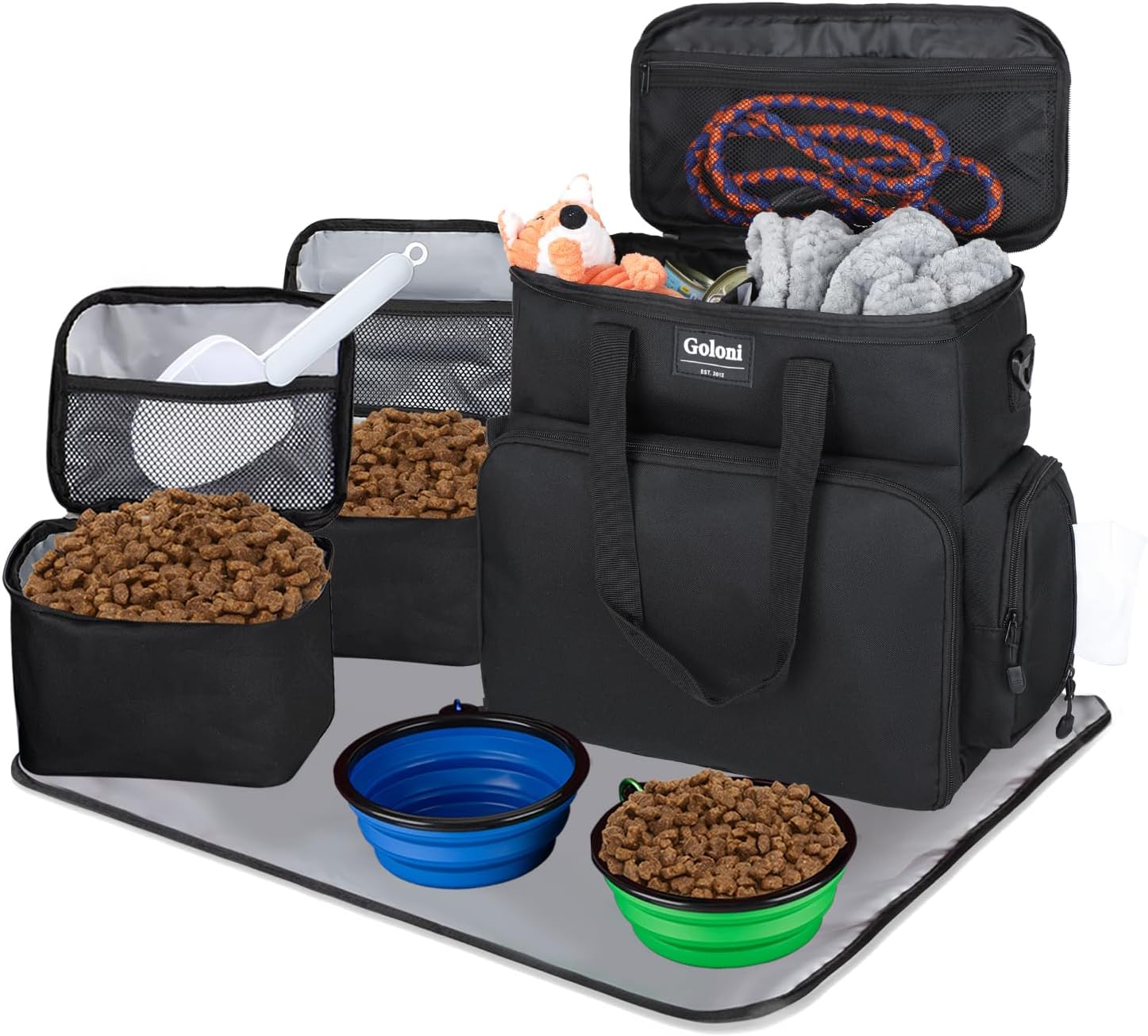 Goloni Airline Approved Dog Travel Bag Tote