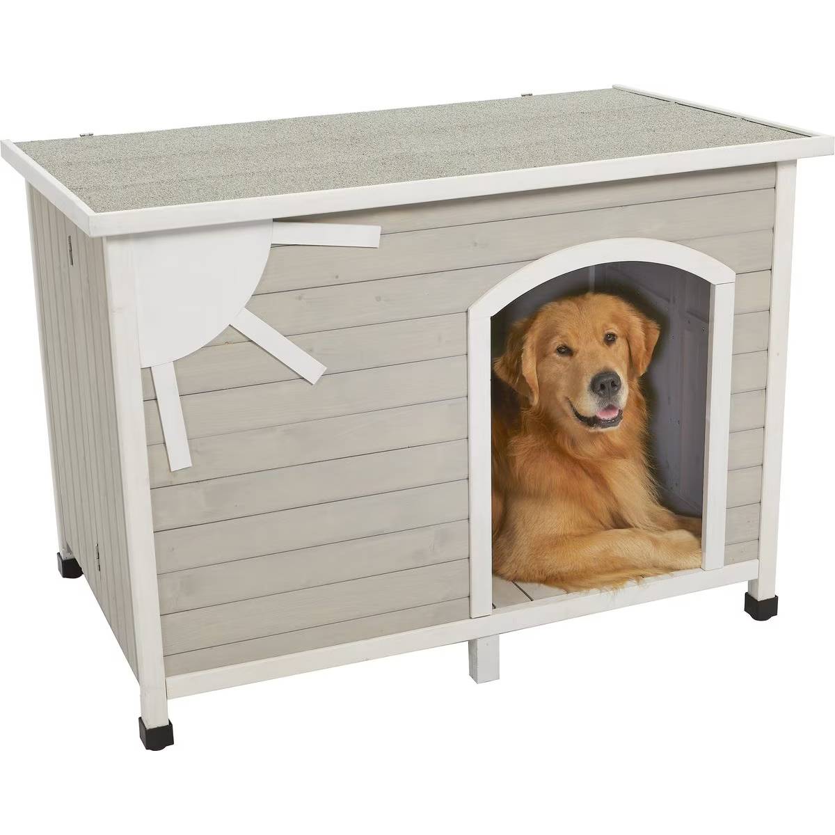 Midwest Eillo Folding Outdoor Wood Dog House